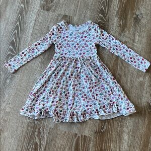 Dream Big Little Co Bamboo Conversation Heart Dress size 4T